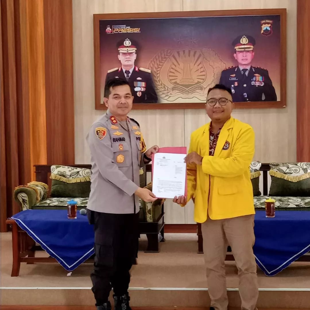 MoU dan Nota Kesepahaman terkait Profil Pelajar Pancasila bersama Polres Kota Tegal