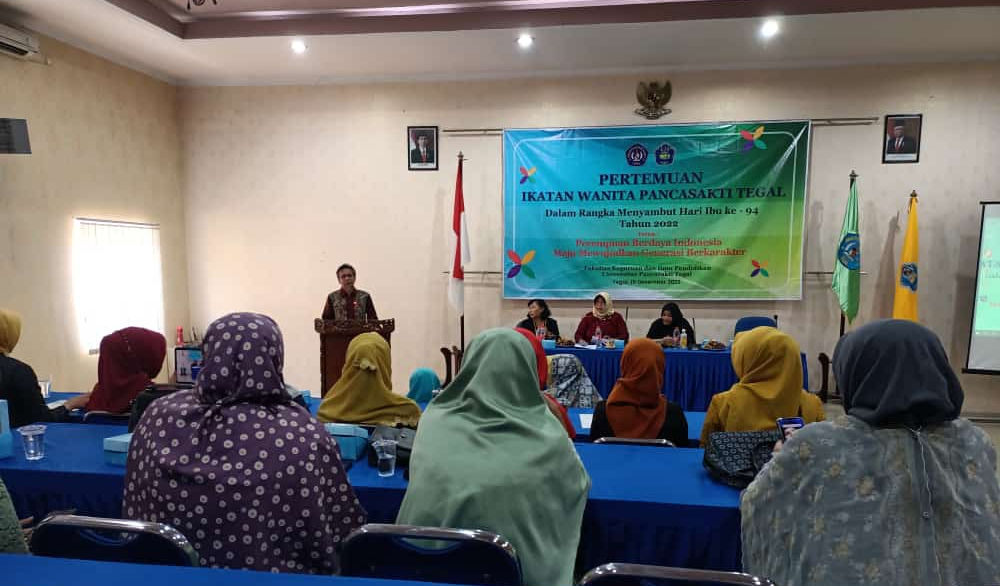 FKIP Selenggarakan Pertemuan Ikatan Wanita Pancasakti Tegal