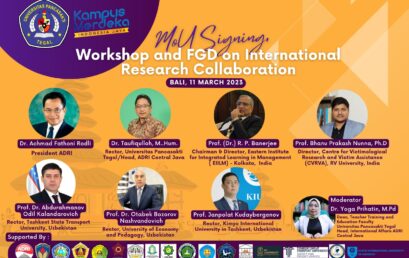 Workshop and FGD on International Research and Collaboration