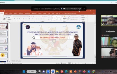 Tes Penghayatan Penilaian Pancasila Penguatan Nilai-nilai Pancasila Guna Membangun Kecerdasan Berideologi Pada Guru