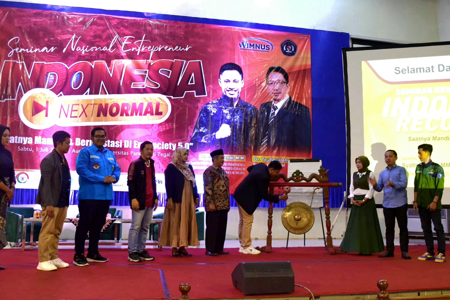 BEM FKIP UPS Bersama WIMNUS Jateng Gelar Seminar Entrepreneur