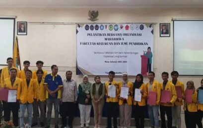 Pelantikan Organisasi Mahasiswa (ORMAWA) FKIP UPS Tegal