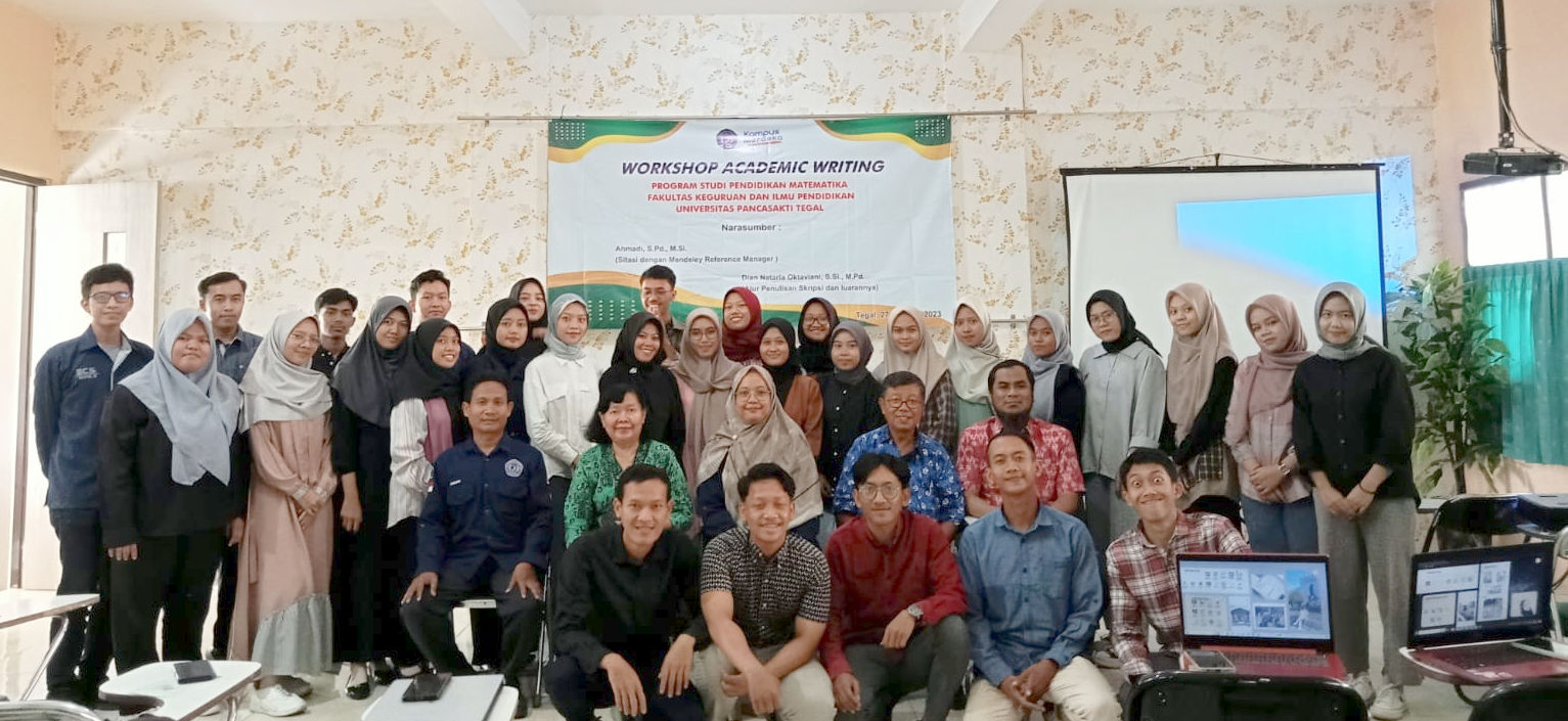 Workshop Academic Writing Prodi Pendidikan Matematika FKIP UPS Tegal