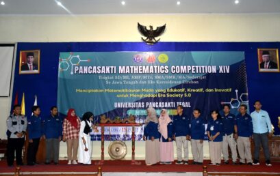 Dekan FKIP Dr. Yoga Prihatin M.Pd Membuka Pancasakti Mathematics Competition se-Jawa Tengah dan Cirebon