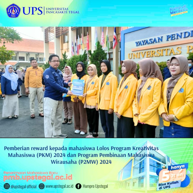 Penghargaan kepada Mahasiswa FKIP Lolos PKM dan P2MW