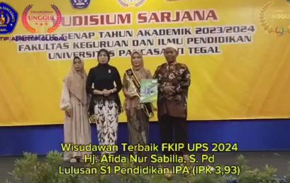 Yudisium Sarjana Periode Genap Tahun Akademik 2023/2024 FKIP UPS Tegal