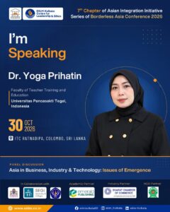 “Dekan FKIP Wakili UPS Tegal di Forum Bergengsi Asia di Sri Lanka”